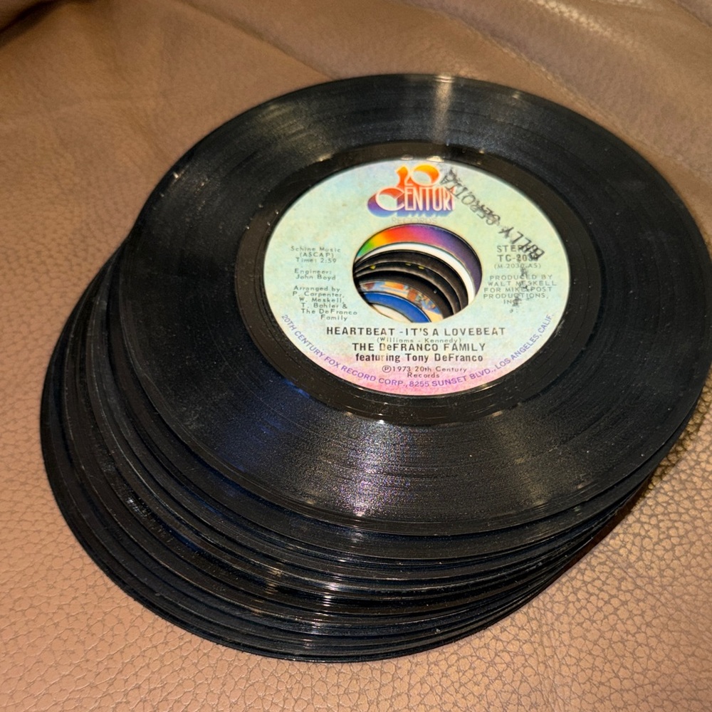 12 Vintage 70’s Vinyl Record Collection Cher Donna Summers Paul Simon Jim Croce